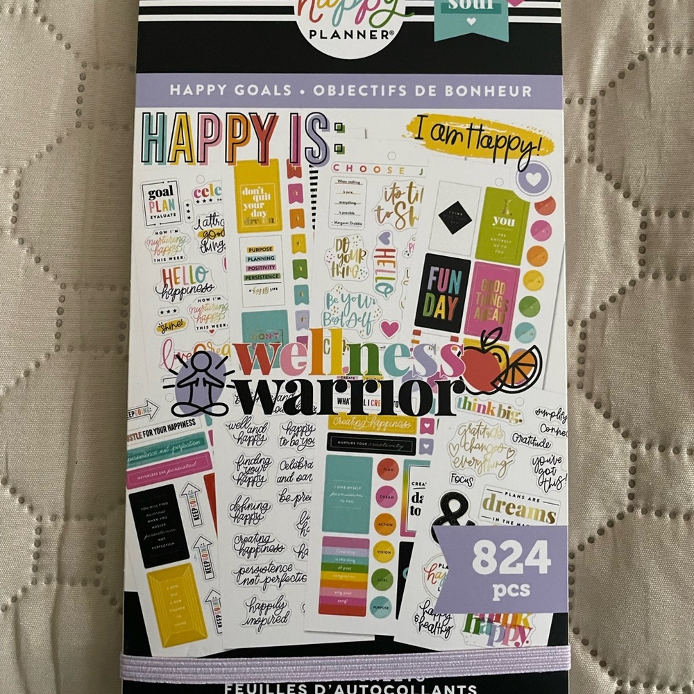 Happy Goals Happy Planner Book/unused
